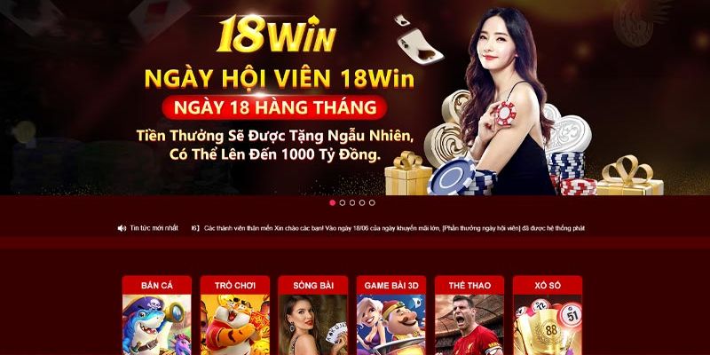 Điểm qua một số ưu điểm nhà cái của CEO 18WIN 