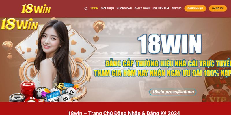 Liên kết truy cập 18Win chính thức